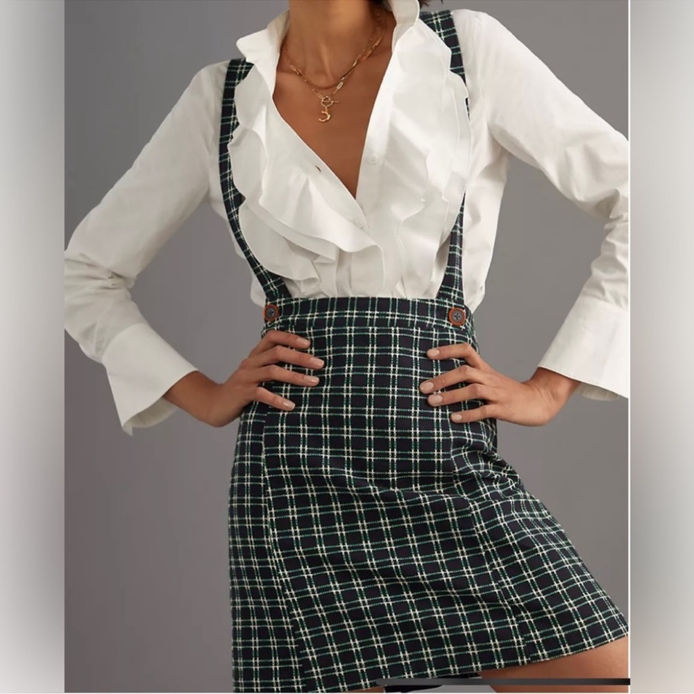 Maeve Anthropologie Pinafore skirt - Picture 15 of 15